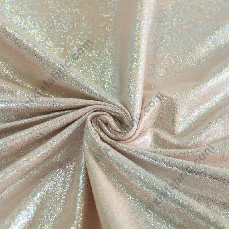 Dense dot foil fabric texture for stage prop and backdrop sourcing