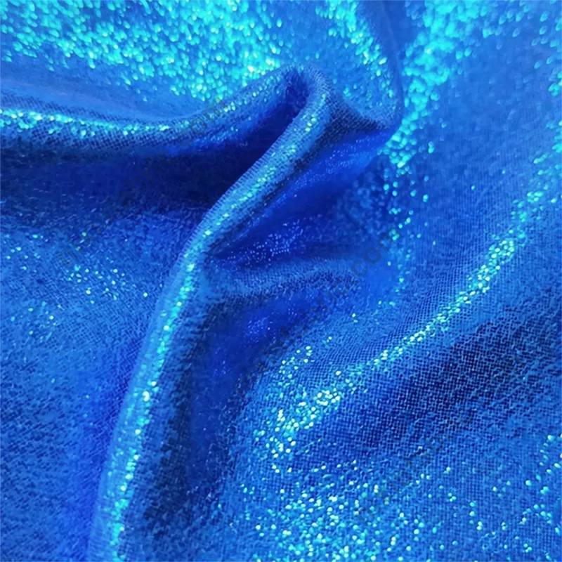 Dense dot foil suede-look fabric for stage costume and backdrop sourcing