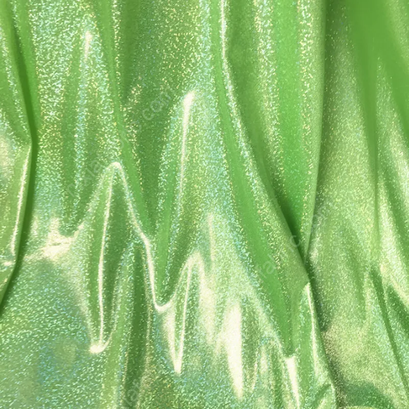 Rainbow fingerprint dot foil fabric texture for decorative garment panels