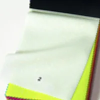 H2015030102 shiny white metallic foil nylon spandex fabric color swatch