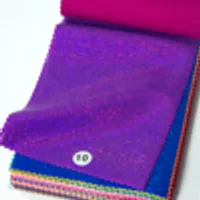 H2015030102 deep lavender metallic foil nylon spandex fabric color swatch